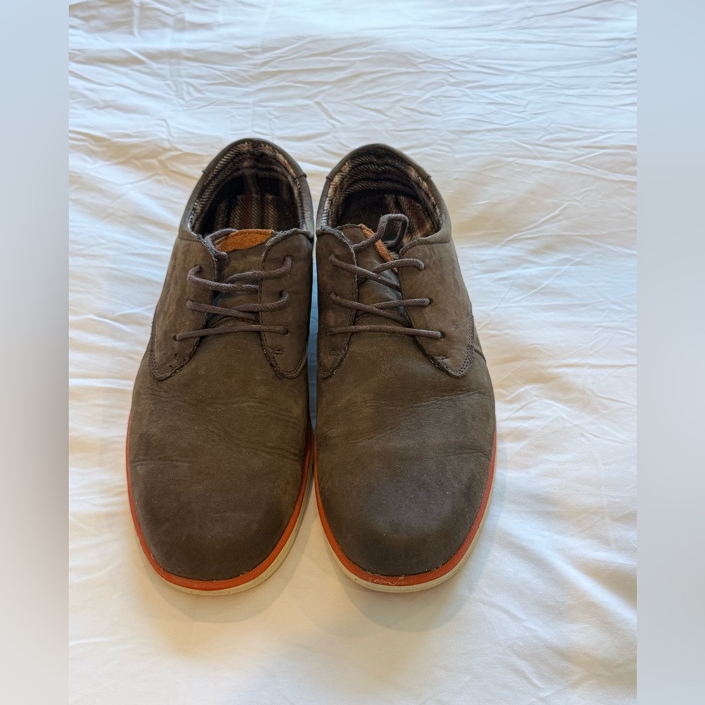 Muk Luks Men's Dark Brown Oxfords